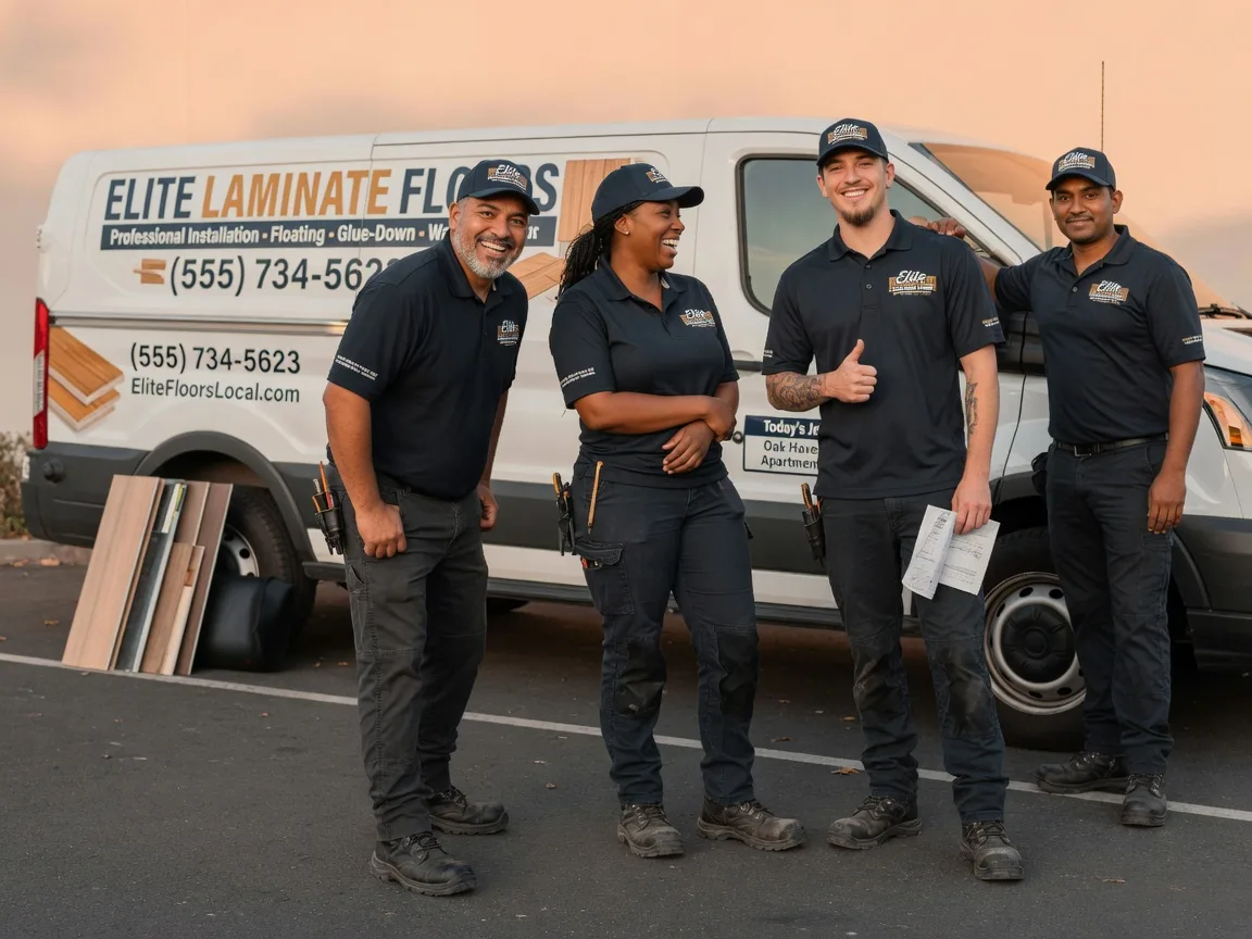 Laminate flooring installation company in Riverdale, MI